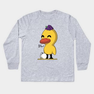 Duck Song Kids Long Sleeve T-Shirt